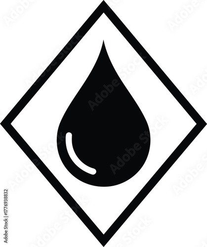 Corrosive Hazard Symbol A Clear and Concise Warning.