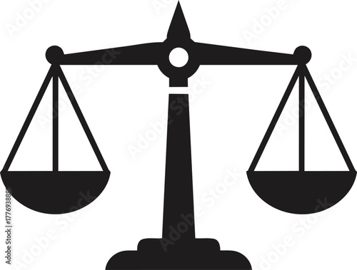 Justice Scales Symbolizing Fairness and Legal Balance.