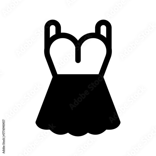 Dress Icon Vector Symbol Design Illustration