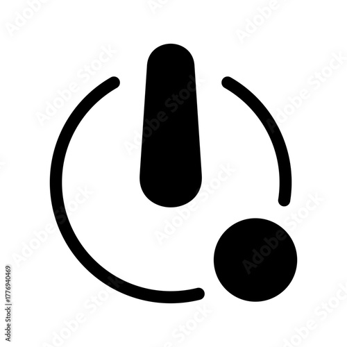Timer Icon Vector Symbol Design Illustration