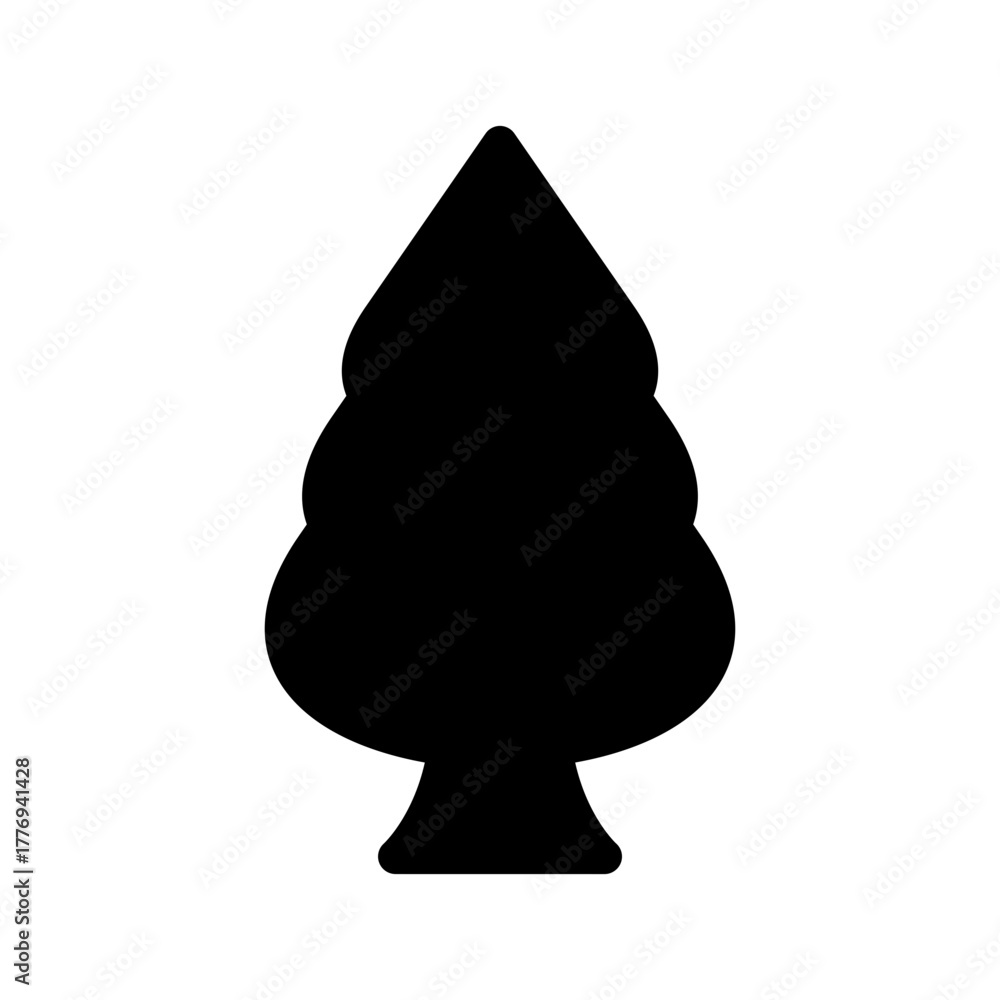 Fototapeta premium Fir Icon Vector Symbol Design Illustration