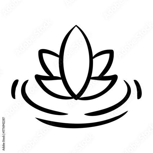 Calm Icon - Handdrawn