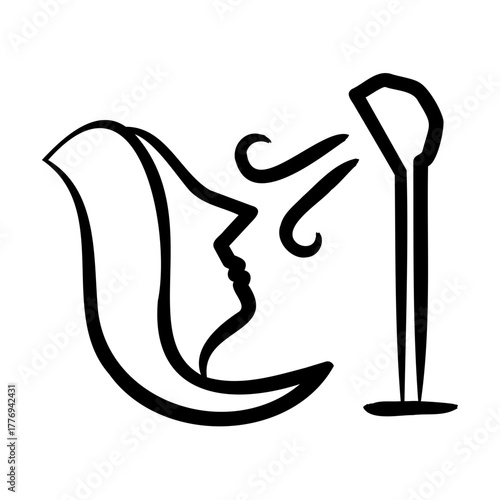 Facial Steamer Icon - Handdrawn