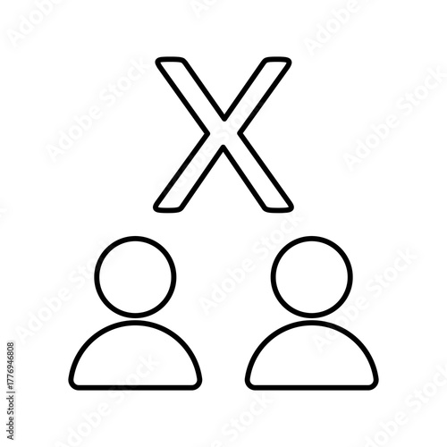 People Gather symbols Business icon pack Money Logo