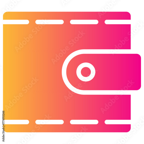 wallet gradient fill icon