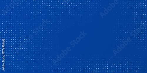 Dotted Art Blue Tech Finance Fintech Background Abstract Pixel Pattern. Abstract Business Tech Science Design Art