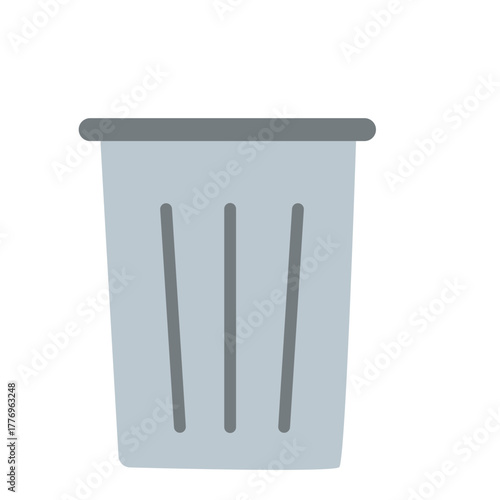 Red aluminum can symbolizing single-use packaging waste polluting land and oceans, promoting recycling and reduction of disposable consumer products globally.