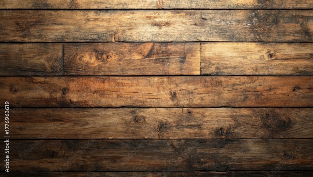 Naklejka premium Rustic Wood Texture Background with Warm Tones and Natural Grain