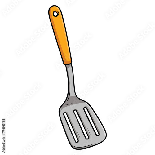 Strainer vector illustration isolated on white background ideal for kitchen tools cooking designs food preparation or home cooking creative artwork