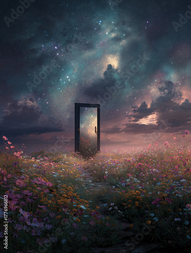 Celestial Door Wildflower Path Mystery