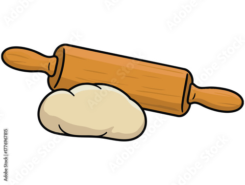 Vector illustration of roller and dove isolated on white background ideal for peace symbolic creative artwork or decorative artistic concept design projects