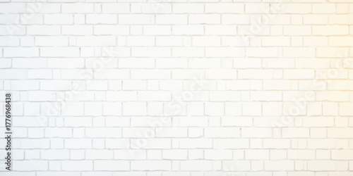 Old white brick wall texture with grunge cement and stone pattern is a solid architectural backdrop for building construction