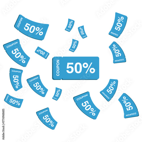 50 Percent discount vouchers are available and stock clearance is underway.