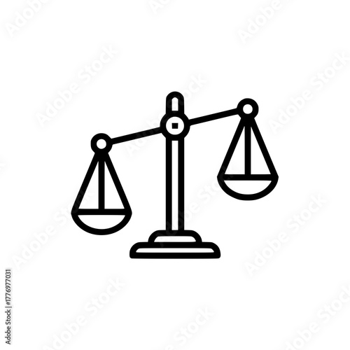 Scales of Justice A Symbol of Balance and Fairness.