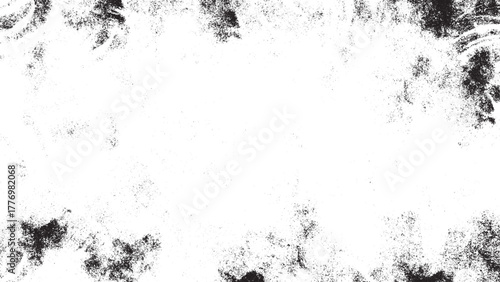 Monochrome Abstract Grungy Distressed Dust Noise Overlay Texture Background