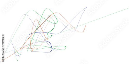 Smooth stylish abstract green wave background vector