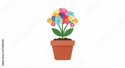 flower in pot