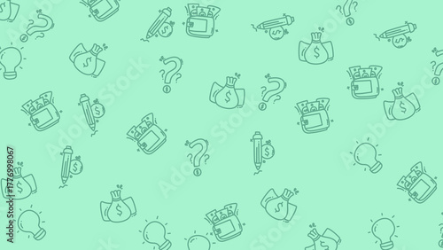 seamless pattern with flowers