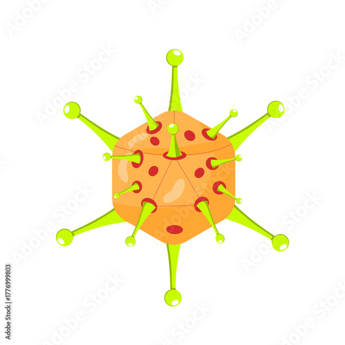 Adenovirus Illustration