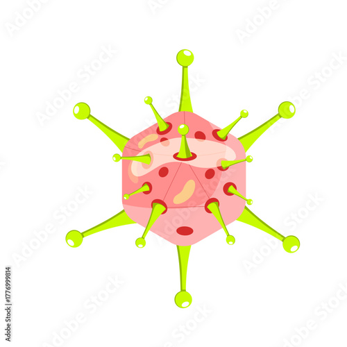 Adenovirus Illustration