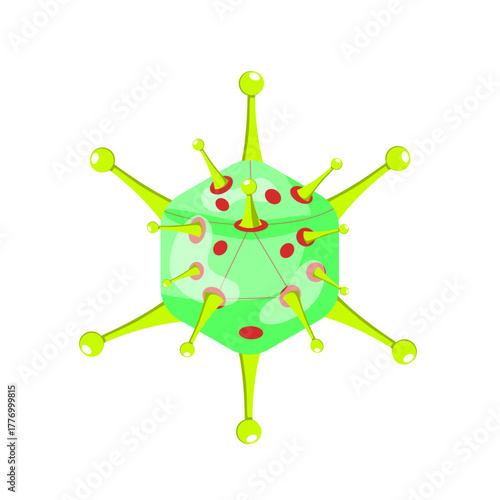 Adenovirus Illustration
