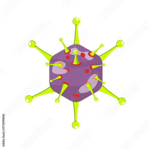 Adenovirus Illustration