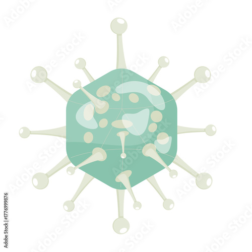 Adenovirus Illustration