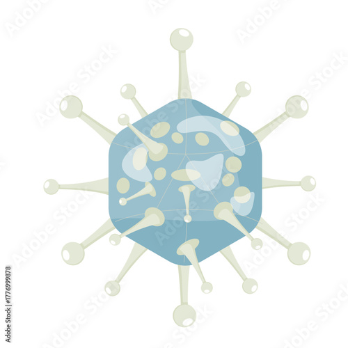 Adenovirus Illustration