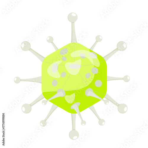 Adenovirus Illustration