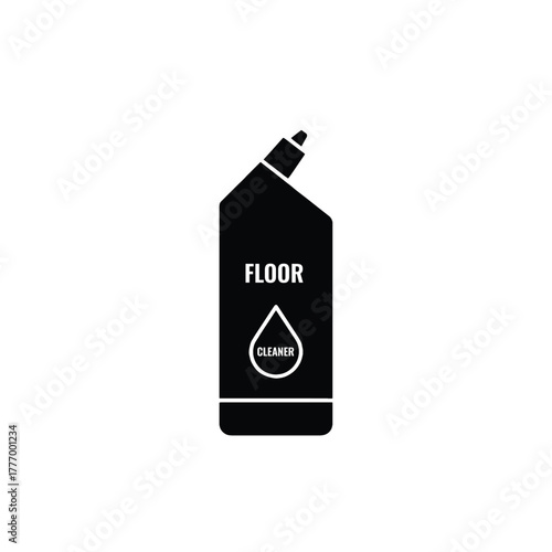 Floor Cleaner Bottle Icon