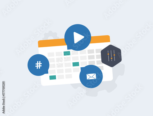 Omnichannel marketing automation with video content, social hashtags, email campaigns. Performance analytics for omnichannel user engagement, conversion growth, ROI optimization across platforms
