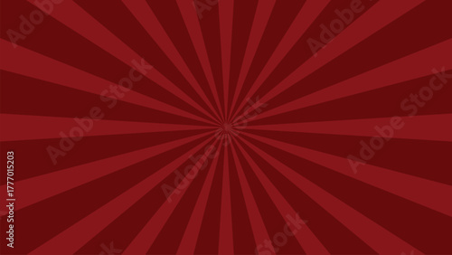 sale background red radial shape retro style
