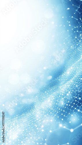 clean modern medical background abstract healthcare molecular pattern futuristic theme