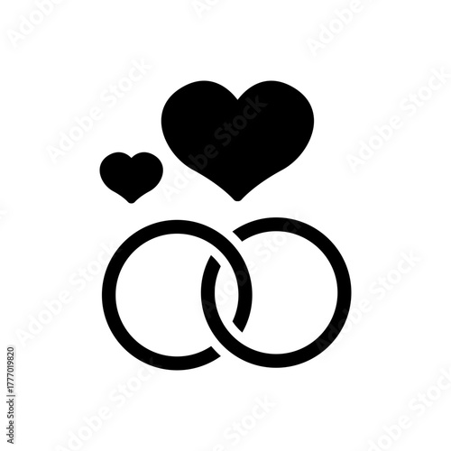 Wedding Rings Heart