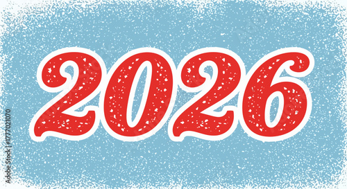 2026 A Festive Celebration of the New Year - Bright and Cheerful Design