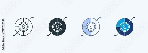 Asset Allocation Multiple Style Icon Collection
