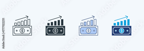 Capital Gain Multiple Style Icon Collection