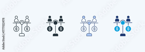 Equity Investment Multiple Style Icon Collection
