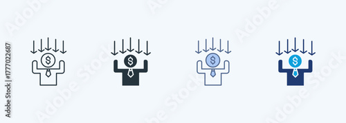 Passive Income Multiple Style Icon Collection