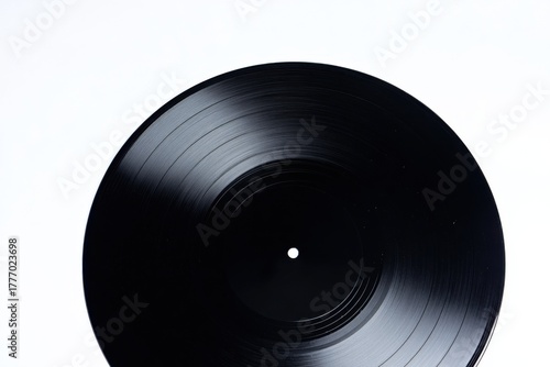 old vinyl record isolated