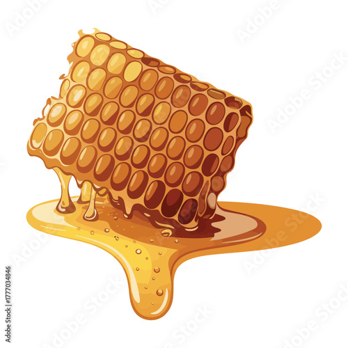 honey and honeycomb