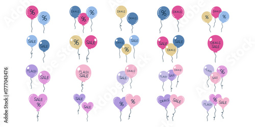 Cute Quirky Sale Balloons