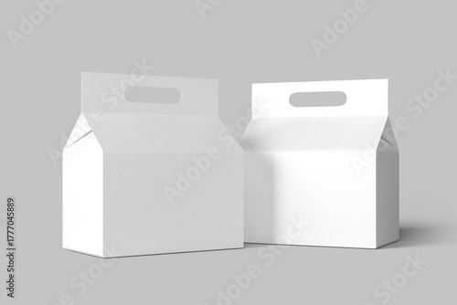 Takeaway Bag Food Packaging Mockup