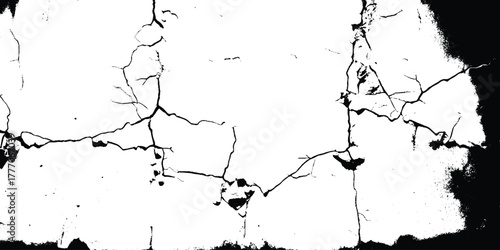 Abstract grunge concrete wall distressed texture background. Cracks in the concrete wall 