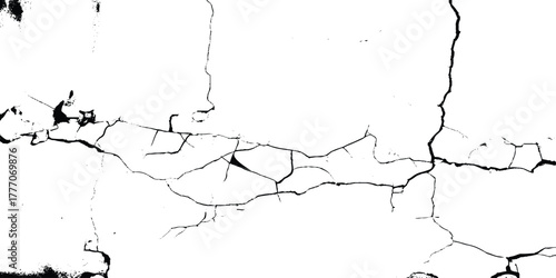 Broken and grated urban street wall construction