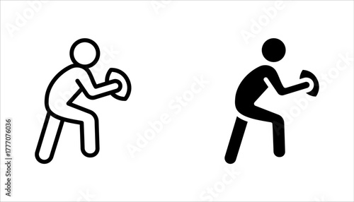 Set of rugby icons featuring balls, players, jerseys, helmets, vector illustration on white background