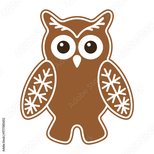 Gingerbread Owl