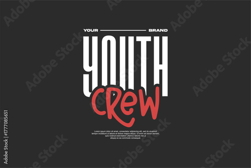 streetwear urban fashion template for printing	
