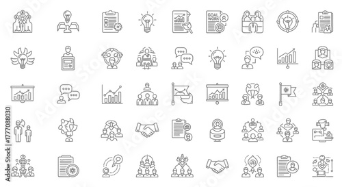 Hand drawn set of vector e-commerce icons for web shopping, money, delivery, and home illustration