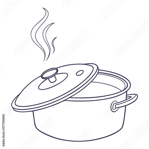 cooking pot vector